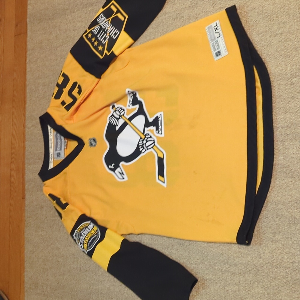 Youth Kris Letang 2017 Pittsburgh penguins stadium series jersey size XL - Picture 5 of 12